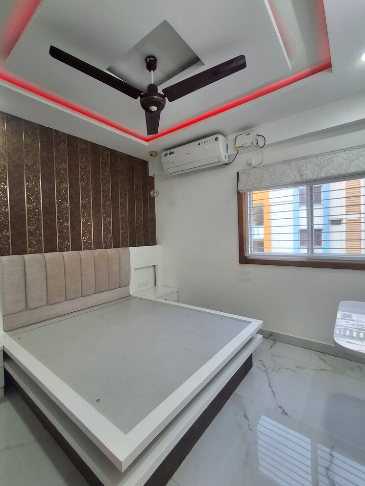 Bedroom, kondapur 3 Bedroom 1400 Sq.Ft. Apartment In Kondapur Hyderabad 9517660