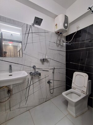 Bathroom in 3 BHK Apartment at Kondapur – for Rent