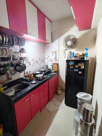 Kitchen in 1.5 BHK Apartment at Gajanan Avenue, Ulwe Sector 5 – for Sale
