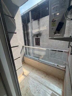 Balcony in 1 BHK Builder Floor at Chattarpur – for Rent