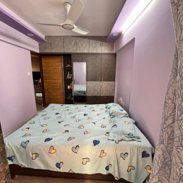 Bedroom in 1.5 BHK Apartment at Amal Aspen Park, Sonawala Industry Estate – for Sale