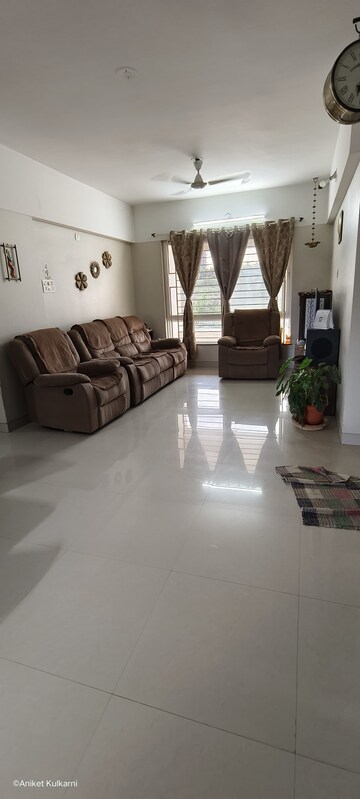 Living Room in 2 BHK Apartment at Kothrud – for Sale