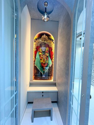 Building Lobby in 3 BHK Apartment at Prestige Tranquil, Kokapet – for Rent