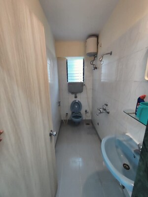 Bathroom in 2 BHK Apartment at Mahavir Kanti Avenue, Nalasopara East – for Rent
