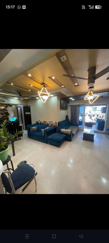 Living Room in 3 BHK Apartment at Runwal Plaza, Vartak Nagar – for Sale