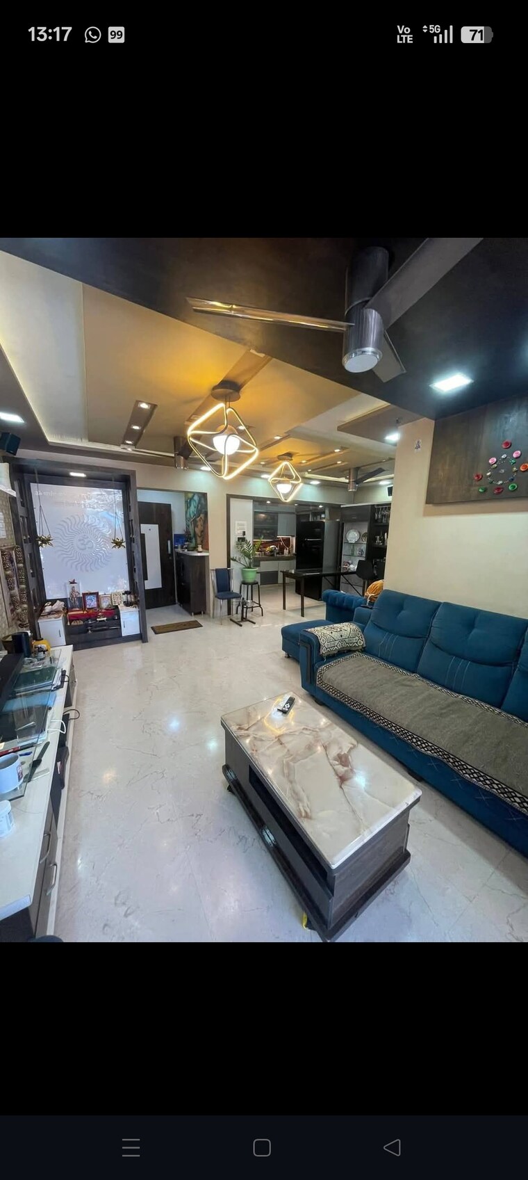 Living Room, runwal-plaza 3 Bedroom 1100 Sq.Ft. Apartment In Vartak Nagar Thane 9517993