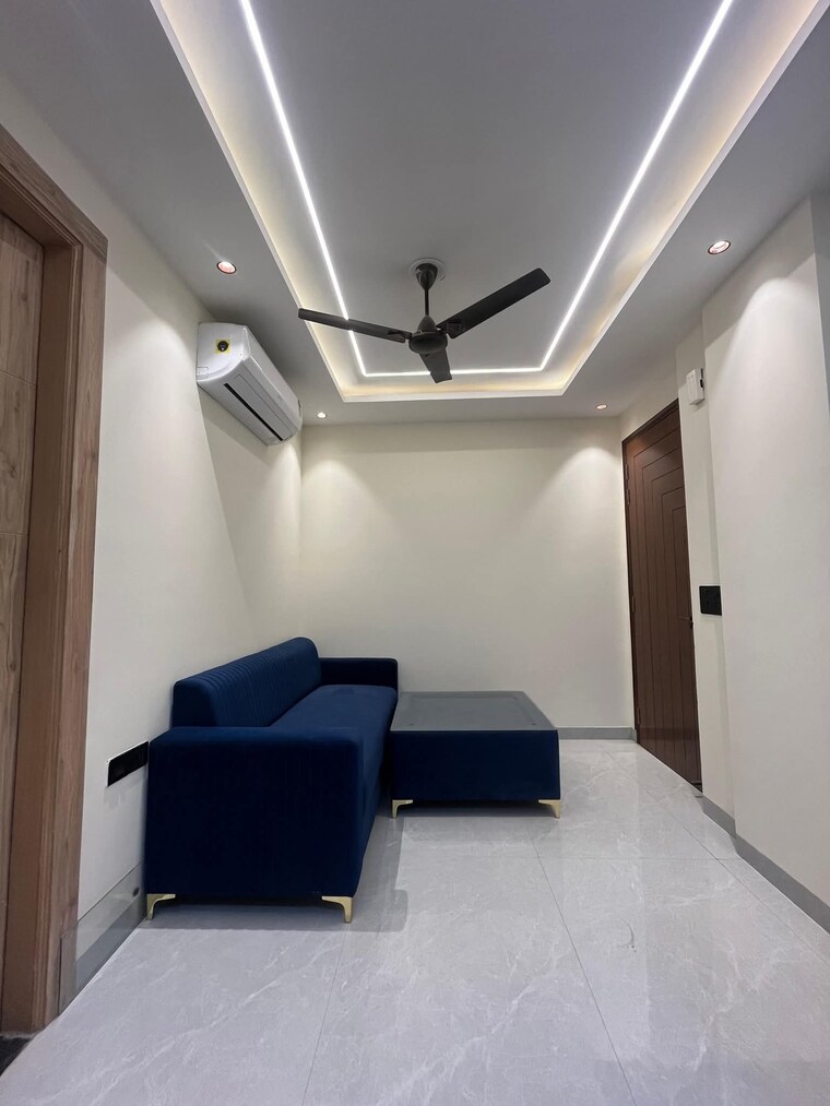 Master Bedroom, unitech-cyber-park 1 Bedroom 780 Sq.Ft. Builder Floor In Sector 39 Gurgaon 9518003