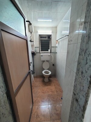 Bathroom in 2 BHK Apartment at Shiv Shakti Shree Yashwant Empire, Nalasopara East – for Rent