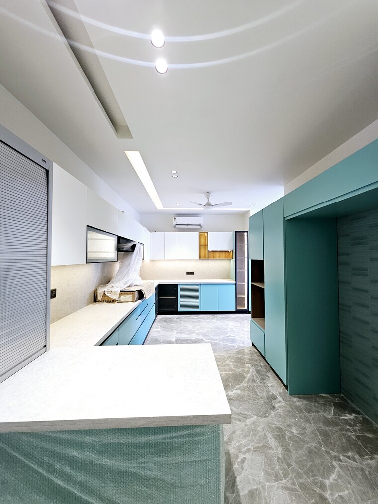 Kitchen, sushant lok i 4 Bedroom 3600 Sq.Ft. Builder Floor In Sushant Lok I Gurgaon 9518069