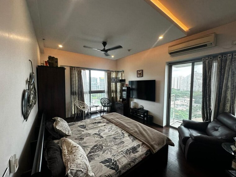 Bedroom, magarpatta-sylvania 3 Bedroom 1600 Sq.Ft. Apartment In Hadapsar Pune 9518236