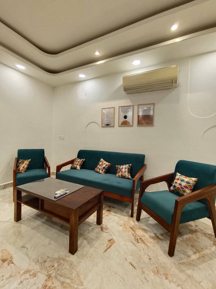 Living Room, chattarpur 2 Bedroom 850 Sq.Ft. Builder Floor In Chattarpur Delhi 9518456