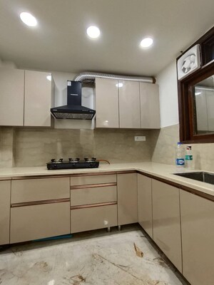 Kitchen in 2 BHK Builder Floor at Chattarpur – for Rent