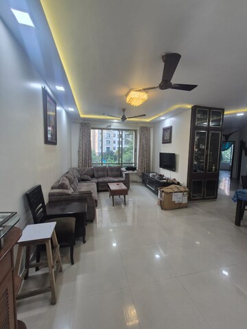 Living Room in 2 BHK Apartment at Oberoi Realty Park View, Kandivali East – for Rent