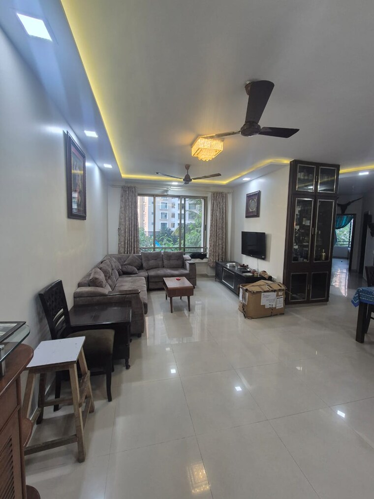 Living Room, oberoi-realty-park-view 2 Bedroom 1080 Sq.Ft. Apartment In Kandivali East Mumbai 9518474