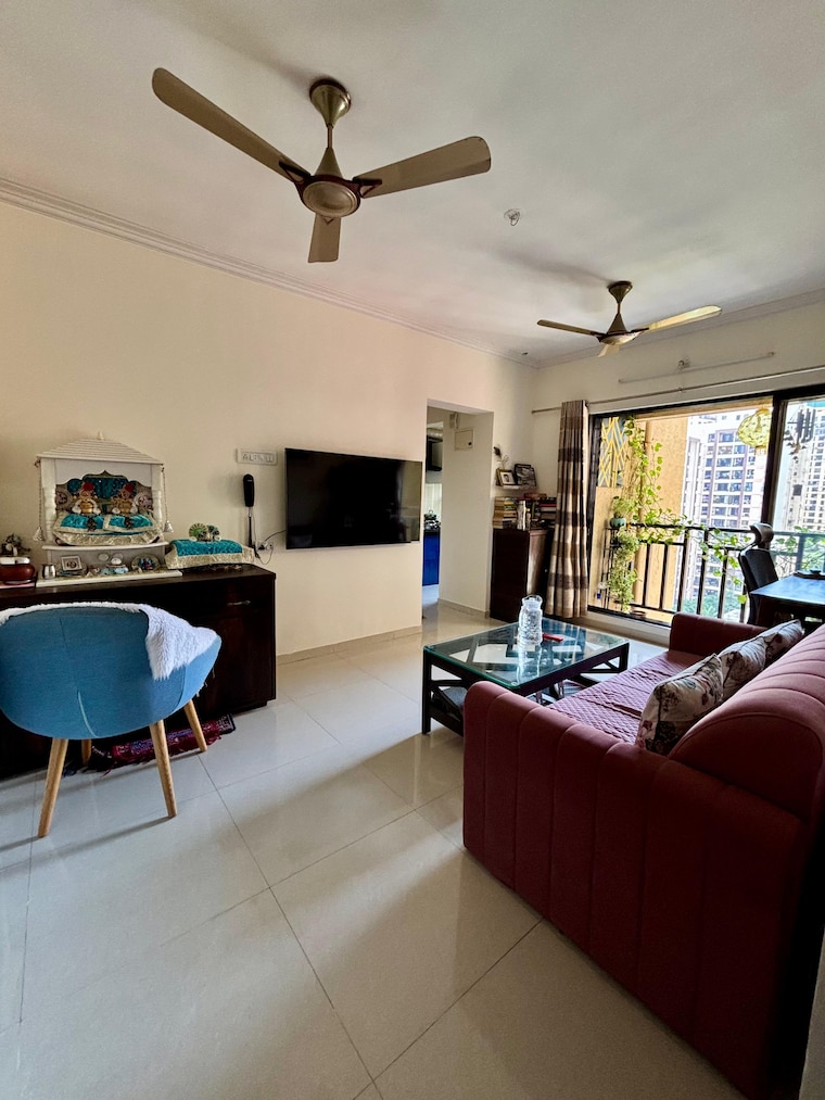 Living Room, unnathi-woods-phase-3 1 Bedroom 425 Sq.Ft. Apartment In Ghodbunder Road Thane 9518579