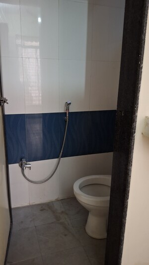 Bathroom in 1 BHK Apartment at Krishna Villa CHS, Ulwe Sector 17 – for Rent