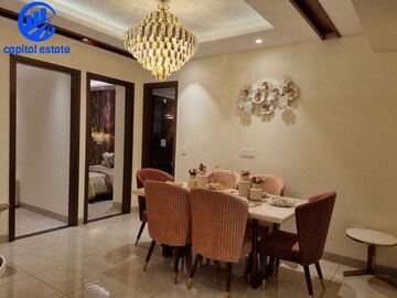Dining area in 3 BHK Apartment at Dhakoli – for Sale