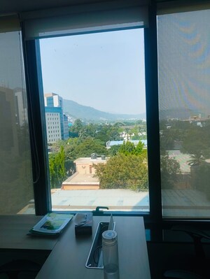 Balcony in  Office Space at Wagle Industrial Estate – for Rent