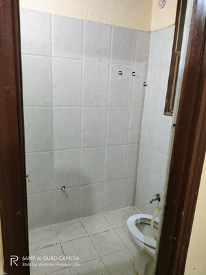 Bathroom in 1.5 BHK Builder Floor at Bhojubir Road – for Rent