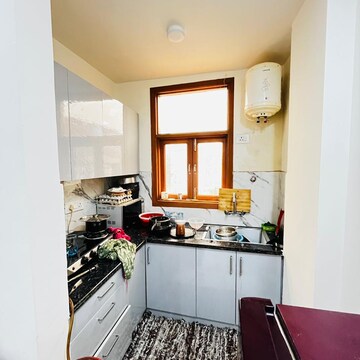 Kitchen in 1 BHK Builder Floor at Saket – for Rent