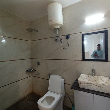 Bathroom in 2 BHK Builder Floor at Saket – for Rent