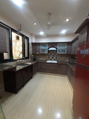 Kitchen in 3 BHK Builder Floor at New Friends Colony – for Rent