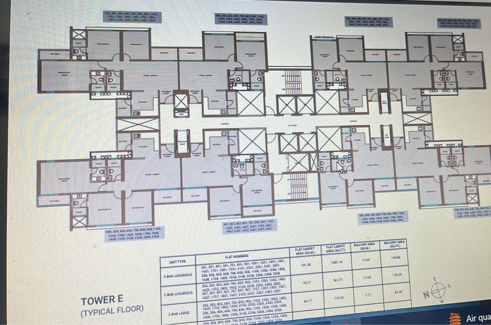 2 BHK 796 Sq.Ft. Apartment in Kolte Patil Life Republic Qrious