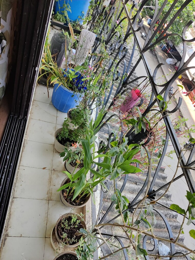 Balcony, swaran-hans-tower 2 Bedroom 750 Sq.Ft. Apartment In Morya Nagar Palghar 9519418