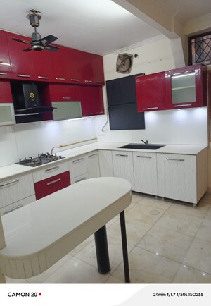 Kitchen in 3 BHK Builder Floor at Vasant Kunj – for Rent