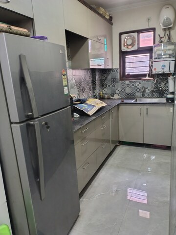 Kitchen in 2 BHK Builder Floor at Panchsheel Vihar – for Rent