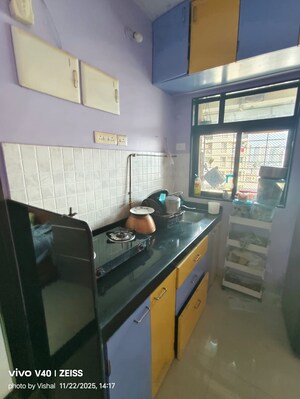 Kitchen in Studio Apartment at Haware Dahlia, Kasarvadavali – for Rent