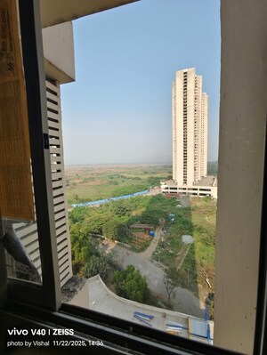 Balcony in 1 RK Apartment at Puranik City Reserva, Ghodbunder Road – for Rent