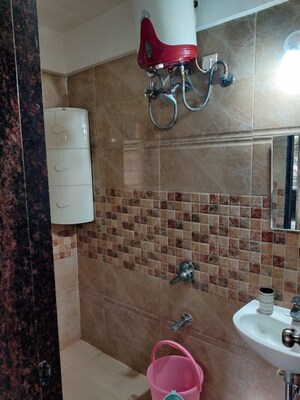 Bathroom in 2 BHK Apartment at NSG Royal One, Pimple Nilakh – for Rent