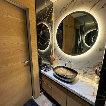 Bathroom in 3 BHK Apartment at Bandra West – for Rent