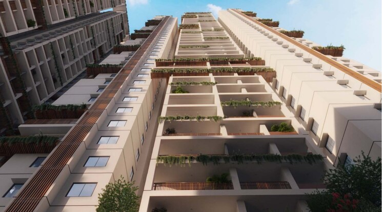 Exterior View, lansum-el-palacio 3 Bedroom 2320 Sq.Ft. Apartment In Puppalaguda Hyderabad 9519736