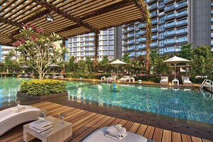 3 BHK Apartment – Exterior View View at Lower Parel - for Rent