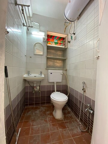 Bathroom in 3 BHK Apartment at Khar West – for Rent
