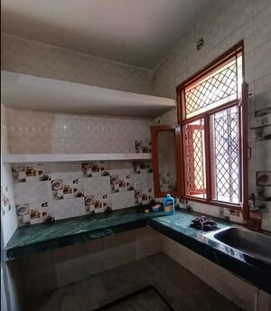 Kitchen in 1.5 BHK Independent House at Alpha Ii Greater Noida – for Rent