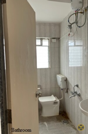 Bathroom in 1 RK Apartment at Nyati Elysia, Kharadi – for Rent