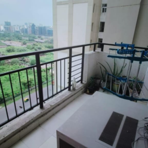 Balcony in 1 BHK Apartment at Urbtech Xaviers, Sector 168 – for Rent