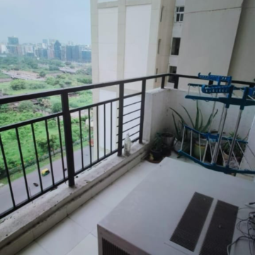 Balcony in 1 BHK Apartment at Urbtech Xaviers, Sector 168 – for Rent