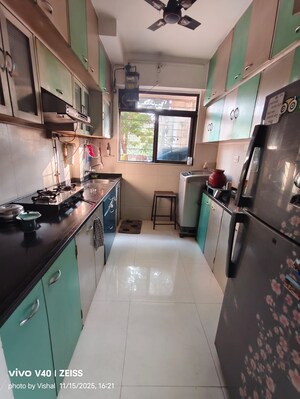 Kitchen in 2 BHK Apartment at Vijay Villas, Ghodbunder Road – for Rent