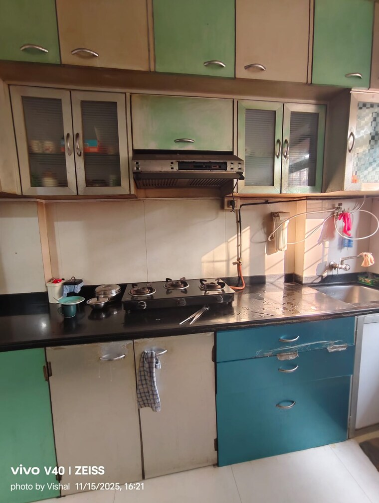 Kitchen, vijay-villas 2 Bedroom 650 Sq.Ft. Apartment In Ghodbunder Road Thane 9519910