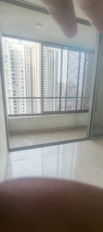 Balcony in 2.5 BHK Apartment at Piramal Vaikunth, Balkum Pada – for Rent