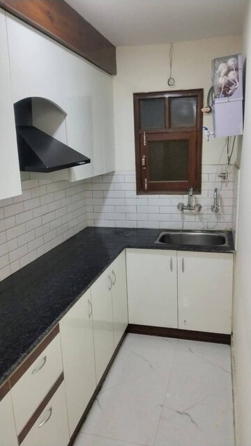 Kitchen in 2 BHK Builder Floor at Chattarpur – for Rent