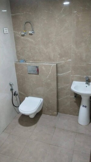 Bathroom in 2 BHK Builder Floor at Chattarpur – for Rent