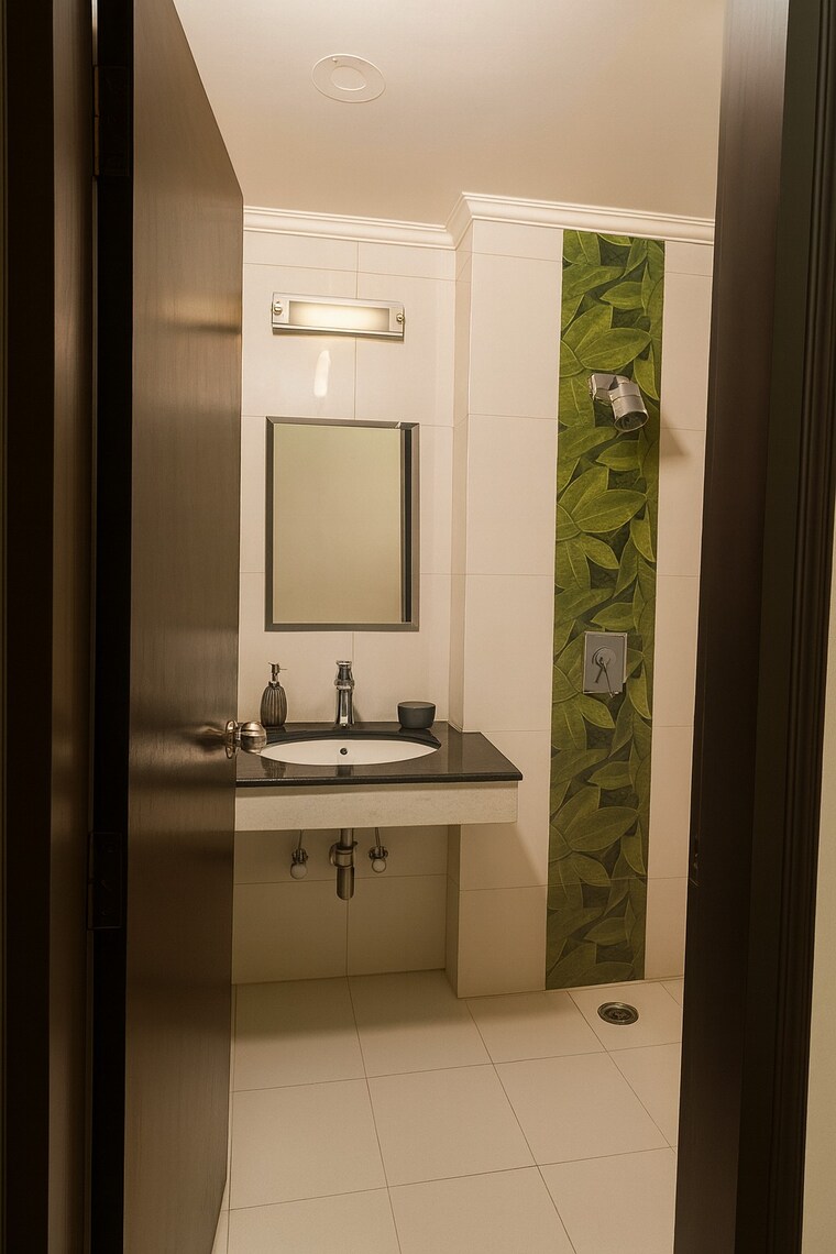 Bathroom, royal-residency-gurgaon 4 Bedroom 3000 Sq.Ft. Apartment In Sector 45 Gurgaon 9520066
