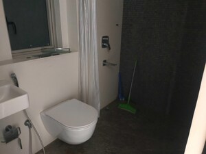 Bathroom in 3 BHK Apartment at Lodha The Park, Worli – for Rent
