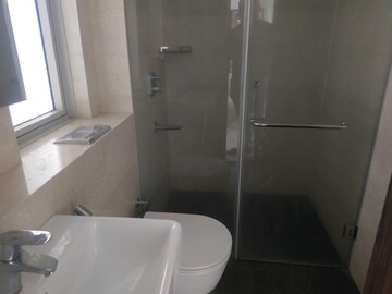 Bathroom in 3 BHK Apartment at Lodha The Park, Worli – for Rent
