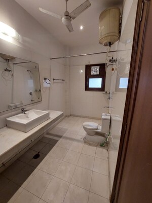 Attached Bathroom in 3 BHK Builder Floor at Greater Kailash I – for Rent